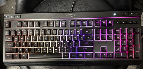 HyperX HX-KB5ME2-US- Alloy Core RGB Wired Gaming Keyboard - Picture 12 of 12