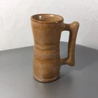 Vintage Frankoma Pottery MCM Prairie Brown 26DC Demitasse Espresso Cup