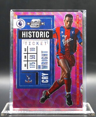Ian Wright /19 Panini Chronicles Contenders Optic Premier League Soccer