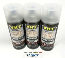 VHT SP190-3 PACK MATTE CLEAR COAT Wheel Paint Chip & Fade Resistant-11oz Aerosol