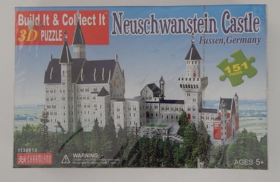 3D Puzzle Neuschwanstein Castle Fussen Germany 151 Piece ...