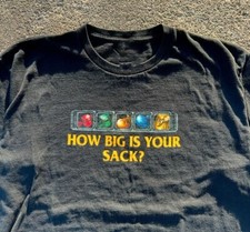 HOW BIG IS YOUR SACK Tee Unisex Short Sleeve Shirt S-5XL