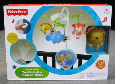fisher price twinkling lights projection mobile