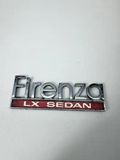 Oldsmobile OEM 1982-1988 Firenza LX Sedan Fender Emblem Badge Logo Nameplate