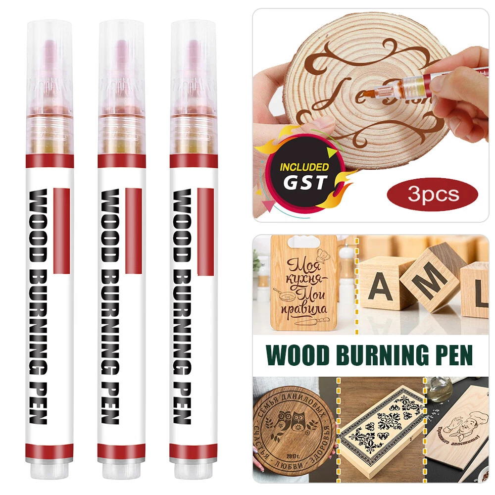 Herrnalise PC Wood Burning Pen Nontoxic Chemical Wood, 52 OFF