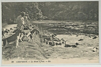 Carte Postale Ancienne – Sologne – Chasse, équipage De Cheverny – Edit LENORMAND