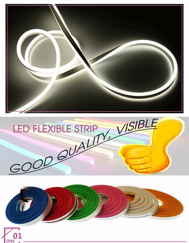 DC12V 5m/roll SMD 2835 120LED/M Flexible led strip neon light silicone tube IP67 - Picture 6 of 15