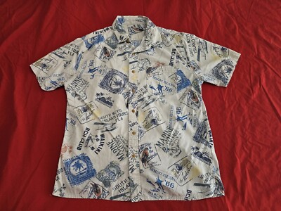 Hawaiian Shirt Men's XL Button Up Down Front Adult Mens Male - Main Image