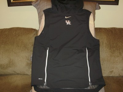Kentucky Wildcats Nike Shield Fly Rush Gray Hoodie Vest Wind Jacket Men's  Small for sale online | eBay
