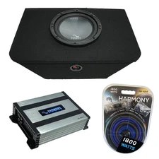 00-09 Honda S2000 Custom Fit Harmony R124 Single 12" Sub Box & HA-A400.1 Amp