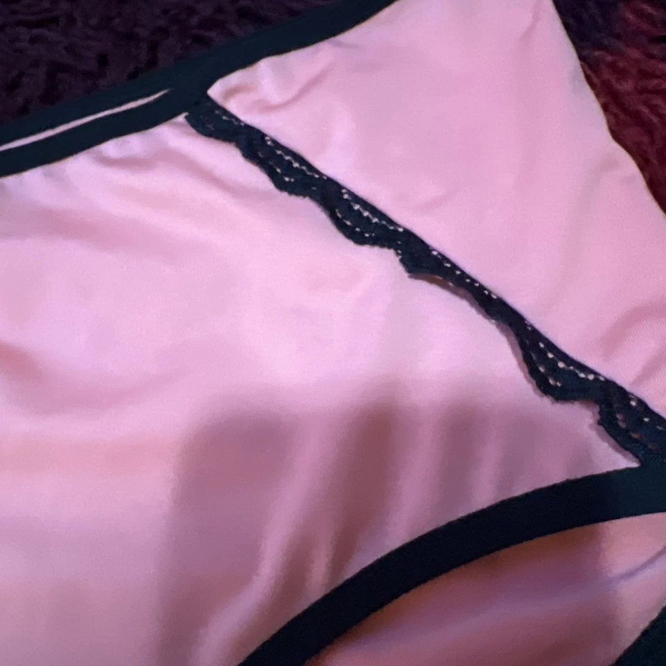 Vtg DELTA BURKE Second Skin 8/1X Peach Granny Brief Panties Y2K - Image 2 of 4