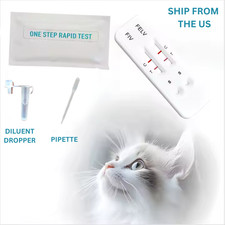 5 Kits of Cat Feline Snap Double COMBO Tests FIV FeLV BULK PACKAGE