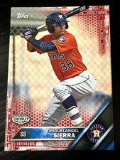 2016 Topps Pro Debut Miguelangel Sierra #156 Red 5/5 (RC)
