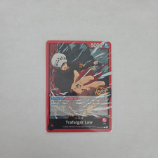 One Piece The Azure Sea’s Seven Trafalgar Law OP14-001 Leader Base English NM/M