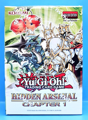 2020 STUDIO DICE - KONAMI YU-GI-OH HIDDEN ARSENAL CHAPTER 1 - SEALED BLASTER BOX