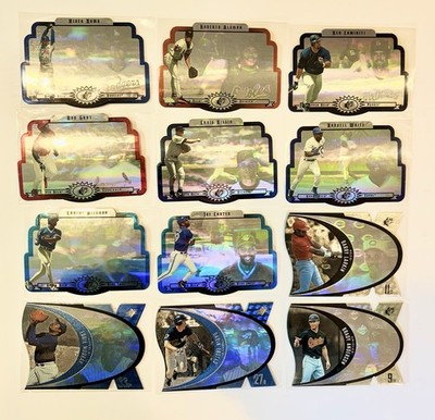 12 Card Lot - 1996 / 1997 SPX Baseball Holograms - Assorted Players