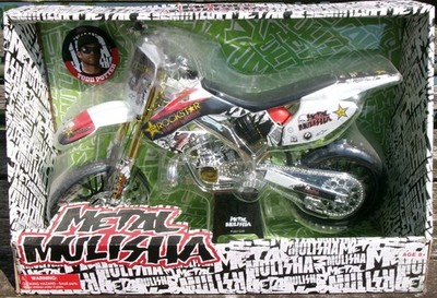 2010 RONIN SYNDICATE METAL MULISHA 1:6 TODD POTTER WHITE FREESTYLE FMX 250