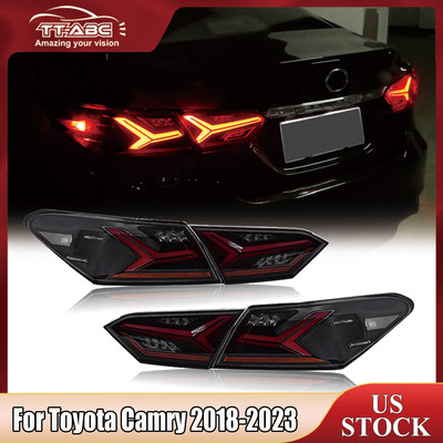 TT-ABC LED Tail Light Kit for Toyota Camry 2018-2024 Sedan Tail Lights Assembly