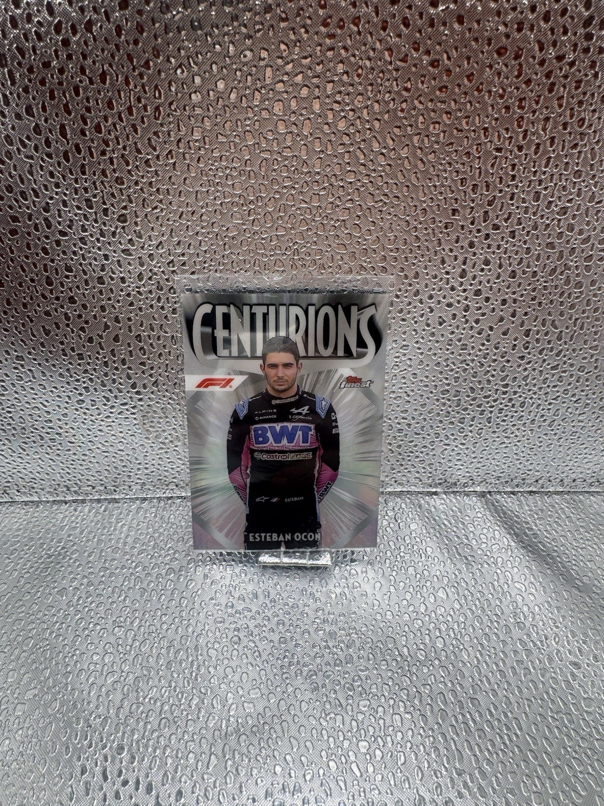 2024 Topps Finest Formula 1 F1 ESTEBAN OCON Centurions Case Hit SSP