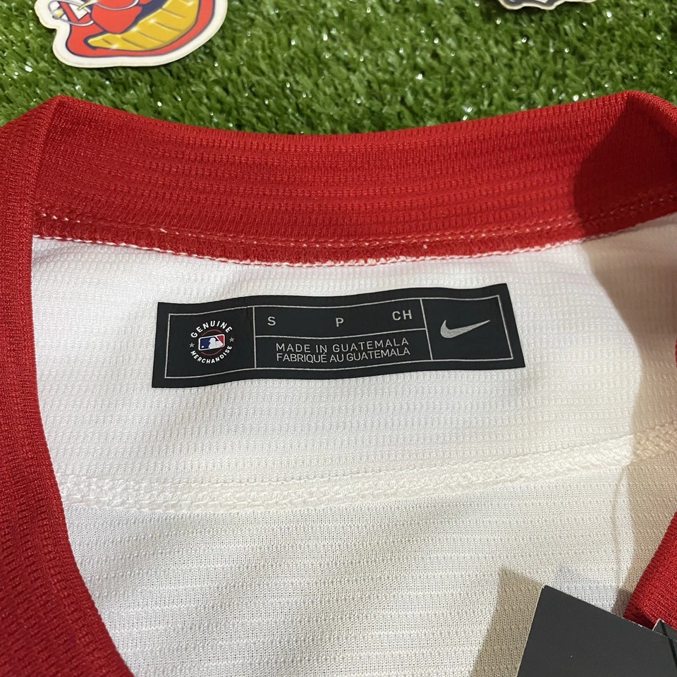 Nike MLB CLEVELAND INDIANS Little League Classic Home Authentic Jersey Men Small - Image 4 of 4