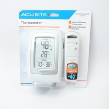AcuRite Wireless Digital Thermometer with Humidity 00611 -40 - 158 Deg SEALED