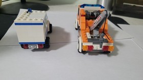 LEGO City Tow Truck 7638 and Lego City Set 7285 - Police Dog Unit
