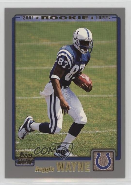 2001 Topps Reggie Wayne #344 10nx