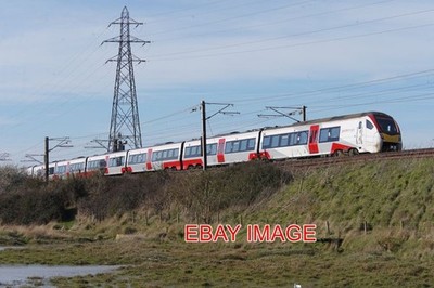 PHOTO  CLASS 745 LOCO  745 005 GREATER ANGLIA PASSENGER MULTIPLE UNITS AT BRANTH
