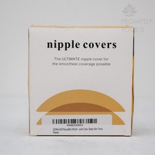 Reusable Silicone Nipple Covers - Size 1 Caramel