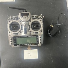 FrSky Taranis X9D Plus 2.4GHz ACCST Transmitter – For Parts or Repair  No Power 