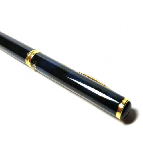 ☆廃盤品☆PILOT cavalier ブラック&ブルーマーブル 3本セット 3