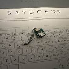 BRYDGE 12.3" Track USB Port For Keyboard Extention MICROSOFT SURFACE PRO 6 /5/4