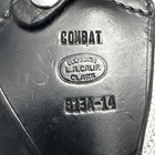 Vintage Bucheimer LA CALIF CLARK Made COMBAT B13A-14 RH Black Leather HOLSTER — photo 9