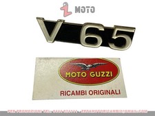 emblema fianchetto sinistro destro V65 originale Moto Guzzi V65