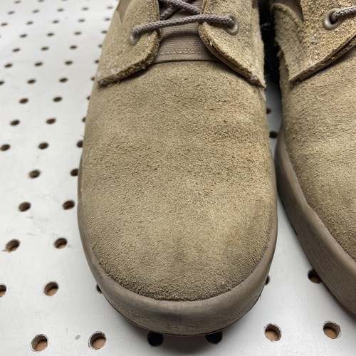 McRae heißes Wetter weiche Zehenpartie Kampfstiefel hellbraun Wildleder Nylon Vibram-Sohle Größe 8,5R - Bild 6 von 20