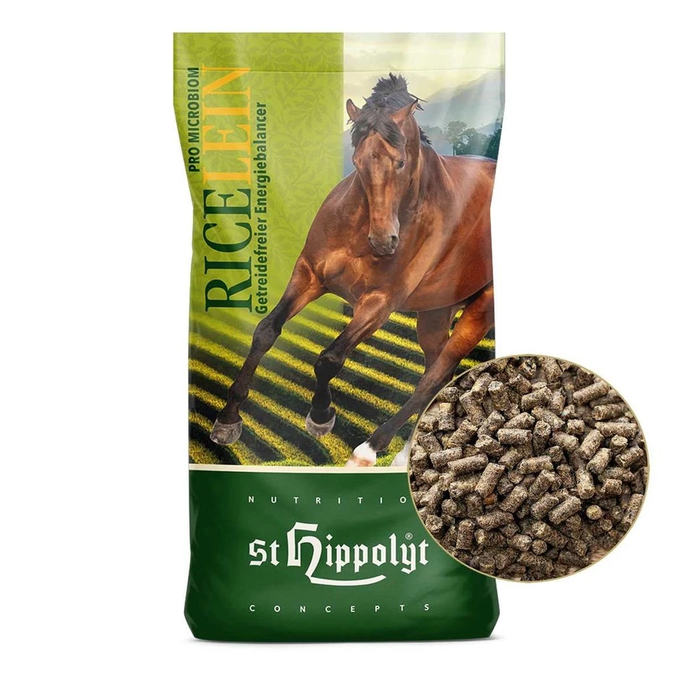 ST HIPPOLYT Hippolyt Ricelein 25kg für Pferde (1,88€/1kg)
