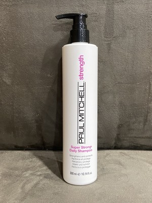 PAUL MITCHELL STRENGTH SUPER STRONG DAILY SHAMPOO WITH PUMP 10.14 OZ - NEW!