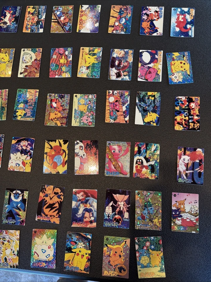 Pokemon Japanese Vintage Pocket Monsters Vending HOLO Shiny Prism 36 Card Set F - Image 3 of 4