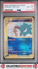 2003 Pokemon Skyridge #10 Gengar Reverse Foil PSA 8 NM-MT on eBay