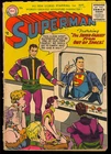 Superman #104 Unrestored Late Golden Age Superhero Vintage DC Comic 1956 GD-