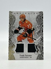 2025-26 Upper Deck Artifacts #62 Frank Vatrano Material Gold Ducks /299