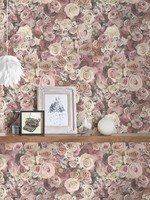 3 Rollen As Creation Vliestapete,Rosen 0,69€/Meter 32722-2 Urban Flowers Glanz