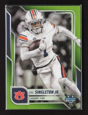 Eric Singleton Jr. 2025 Bowman Uni Chrome #186 Lime Green Refractor /275 TYW5