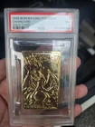 1999 Burger King Pokemon Charizard Gold Card PSA 7 NM