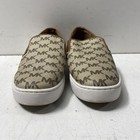 Michael Kors Keaton Brown Monogram Slip-On Sneakers Women's Size 6 M — photo 5
