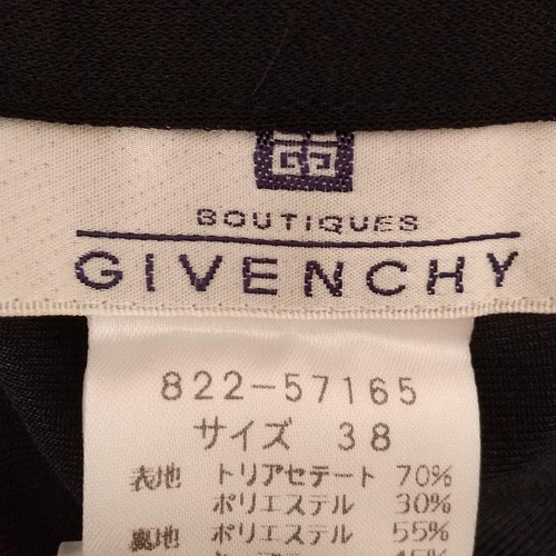 Auth GIVENCHY - Black Triacetate, polyester Women's Shorts - Picture 3 of 8