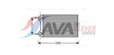 Wärmetauscher Innenraumheizung AVA Clever Choice AIA6254 für AUDI A4 B7 8EC 8ED