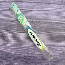 Mentadent 51 Toothbrush ORAL CARE Soft Full Head Flared Side Bristles BLUE