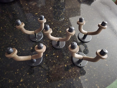 5 PACK STRING SWING GUITAR WALL HANGER 