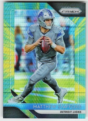 2018 Panini Prizm #133 Matthew Stafford FOOTBALL Detroit Lions